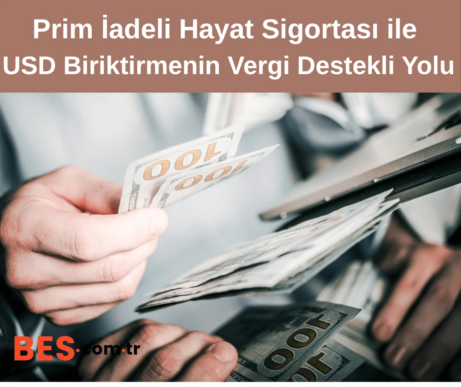 Prim İadeli Hayat Sigortası ile USD Biriktirmenin Vergi Destekli Yolu.